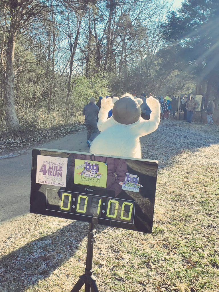 Bg262's tweet photo. White squirrels exist.

1 week until @LostRiverCave Snow Flurry Scurry 5K. We're timing and cheering for YOU 👏 👏

#bg262 #frozen4 #runforacause #runlocal #localmatters #bgky #runningcommunity #raceseries #winterrunning #wintersprinter #snowflurryscurry #whitesquirrel https://t.co/Pt0Yulk1o2