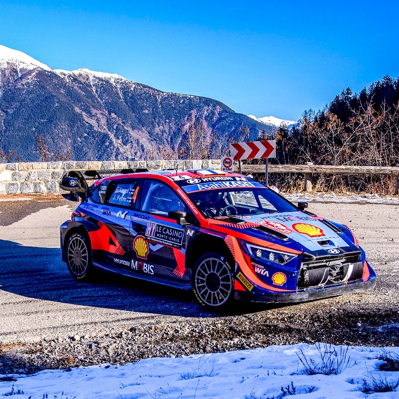 OfficialWRC's tweet photo. Highlights from Saturday Morning at #RallyeMonteCarlo 🇲🇨