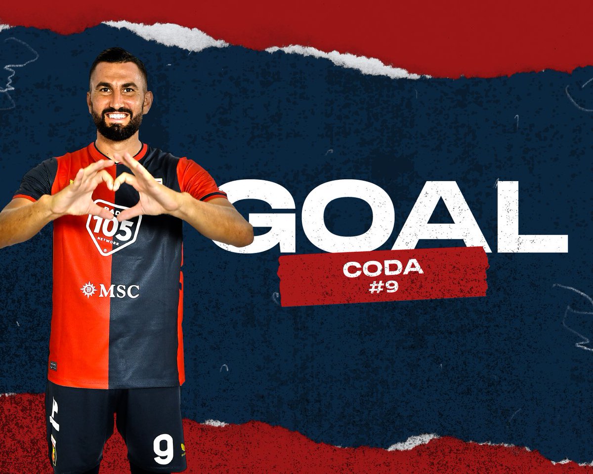 GenoaCFC's tweet photo. ⚽️ 11’ COOOOOODA!

Grande contropiede, il Grifone è avanti! 

#BeneventoGenoa 0️⃣-1️⃣ https://t.co/syMtuYpswk