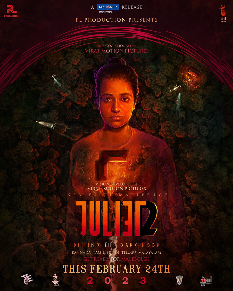RelianceEnt's tweet photo. Her soul is as fierce as a lioness, igniting the spark of gallant, glory and guts. Tackling the coercion behind the dark doors, through her inner strength, power and intellect. Witness Juliet's fervid and ferocious journey this monsoon.

#Juliet2 in cinemas 24th Feb. https://t.co/QOdSDwVrDV
