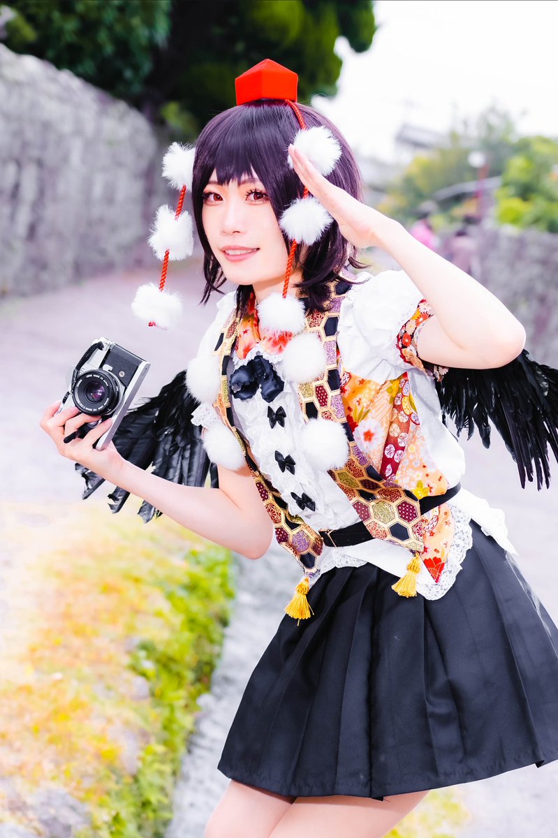 正規品販売! 東方project 射命丸文 コスプレ ほぼフルセット コスプレ