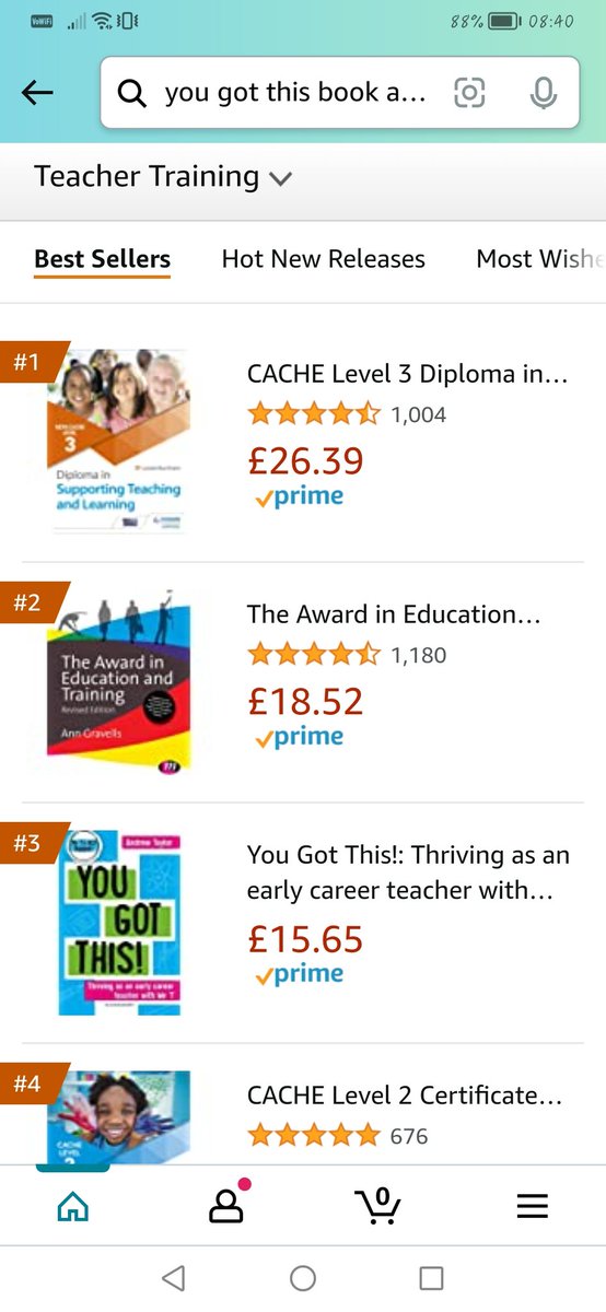 MrTs_NQTs's tweet photo. Top 3 best selling for teacher training! Absolutely blown away by this!
You Got This!: Thriving as an early career teacher with Mr T https://t.co/leFvuIvGKw https://t.co/1yGTrqeTUg