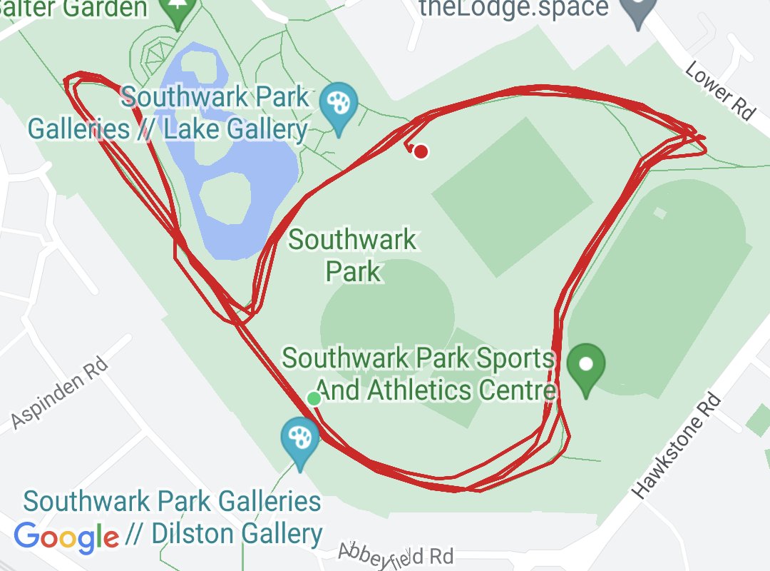 Park run PB today for the first time since 2020! 🏃‍♀️🎉 Freezing but beautiful morning at @southwarkpark!