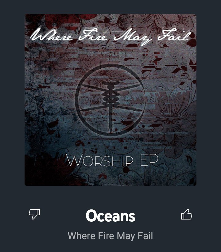 'When Oceans rise, my soul will rest in Your embrace. For I am Yours, and You are mine.' 

My favorite cover of Oceans. Enjoy. 

#Oceans #WhereFeetMayFail #ChristianMetal #MetalWorshipMusic