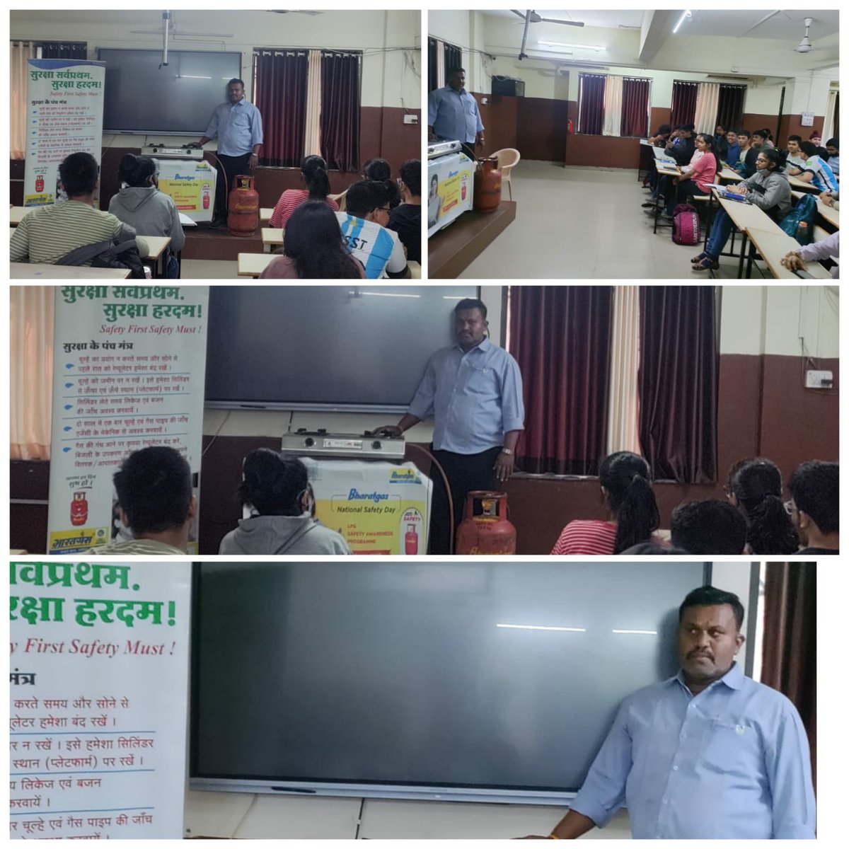 Bharatgaspune's tweet photo. #BharatgasSafetyDay Awareness campaign conducted by Pasalkar &amp; Sons https://t.co/GbYoxK7LcT