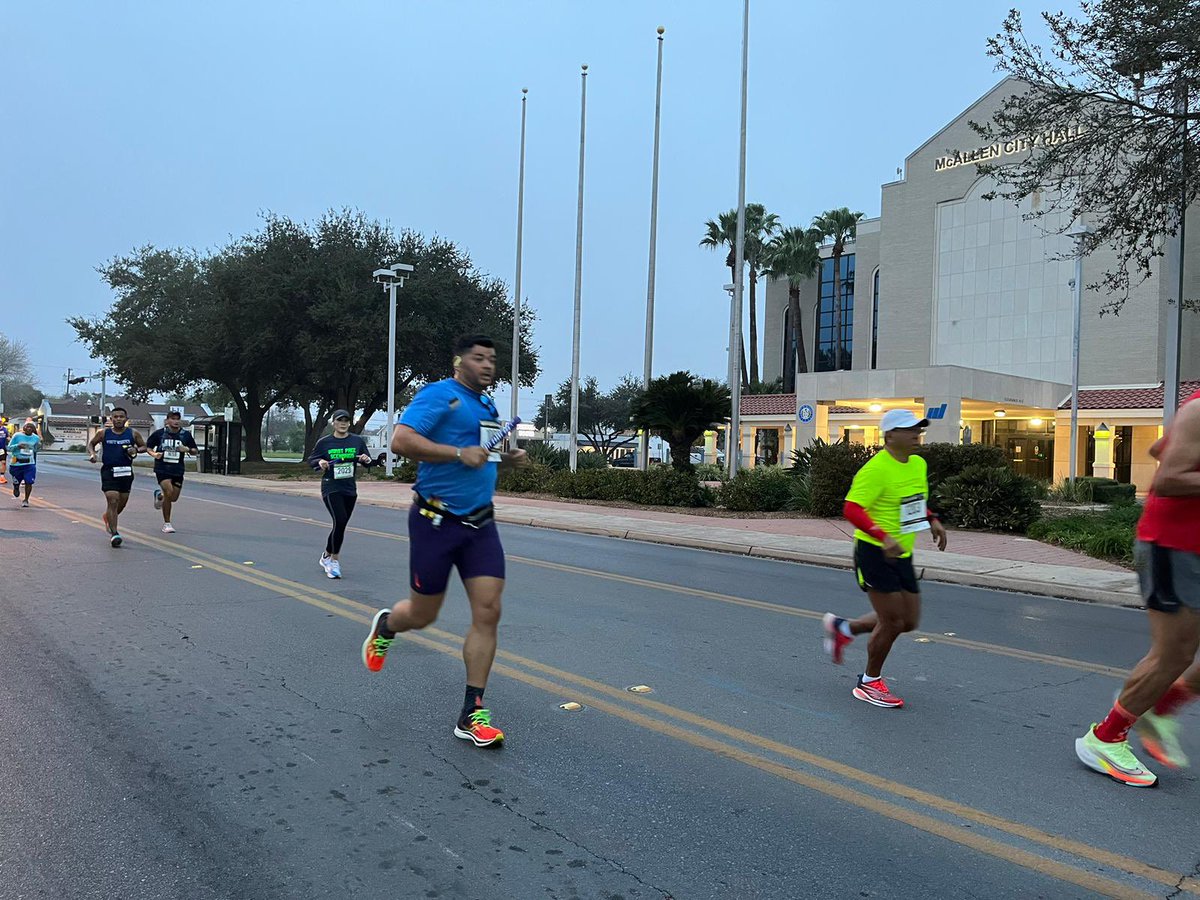 CityofMcAllen's tweet photo. The @McAllenMarathon is underway through the beautiful streets of McAllen.
Make sure to cheer the runners on!
#RunMcAllen https://t.co/dopgiKs7J6