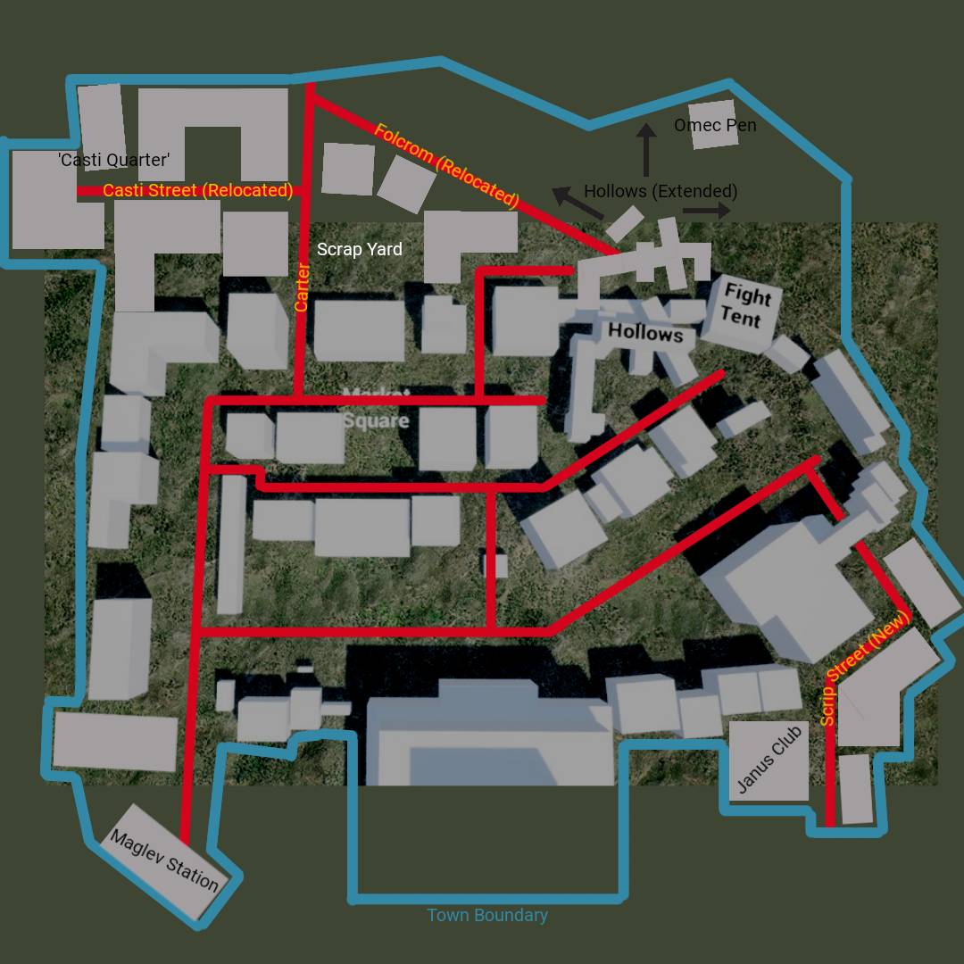 DefFanComics's tweet photo. Initial extended town plan #Defiance #DFNC https://t.co/9zqdI9f4cA