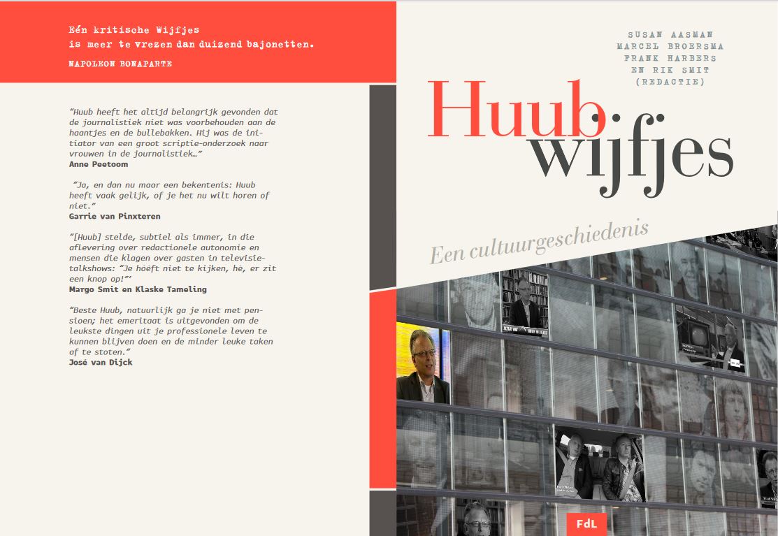 'Eén kritische Huub Wijfjes is meer te vrezen dan duizend bajonetten' Gisteren gepresenteerd in 1 uniek gedrukt exemplaar: Huub Wijfjes - Een cultuurgeschiedenis. Een boek met bijdragen over herinneringen aan @huubwijfjes en media bij zijn afscheid @univgron_journ