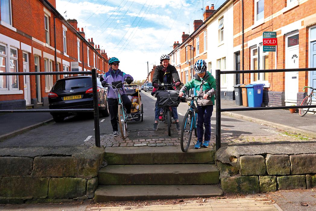 WeAreCyclingUK's tweet photo. Did you know that around 6% of the UK's population are disabled people who want to cycle? Sadly you don't see many disabled cyclists around. In this article Kate Ball outlines some of the barriers, including the high cost and bad infrastructure: https://t.co/FmP2bPNrWA https://t.co/tdBEJMeoAR
