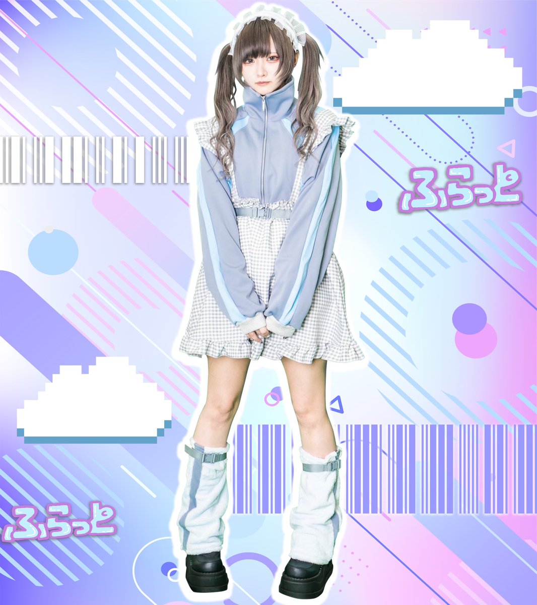 M企画 セーラージャージ 水色 グレー M企画 セーラージャージ 水色