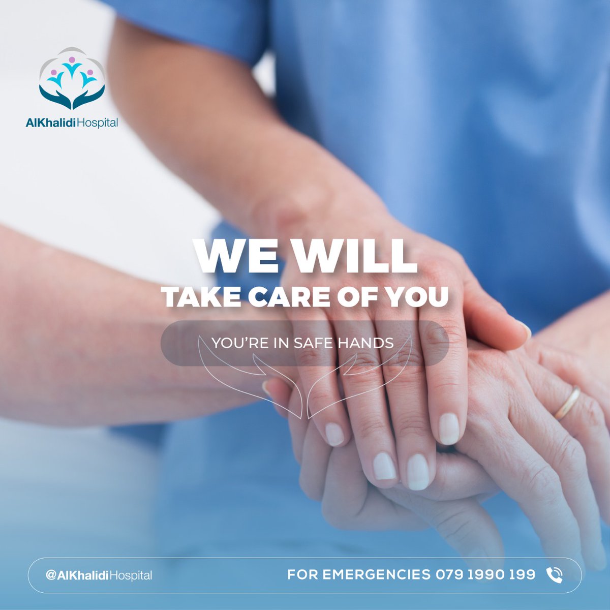 Khmcjo's tweet image. AlKhalidi hospital's specialized medical team and all other staff working on the ground are keen to take care of the patients and their families during treatment and follow-up until full recovery.

#AlKhalidi_Hospital #Khmc #Hospital #health