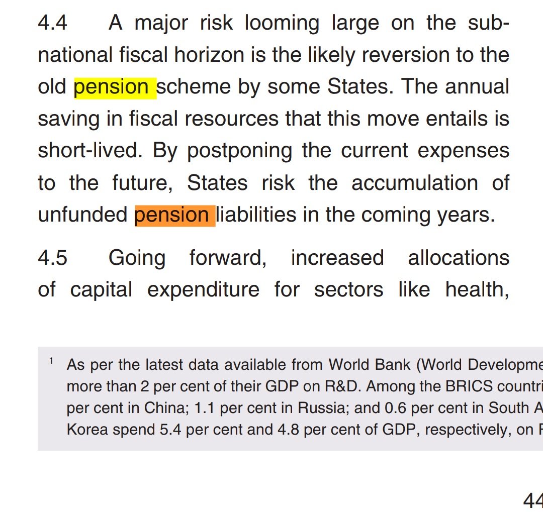 Newspapers like <a href="/JagranNews/">Dainik Jagran</a>, <a href="/punjabkesari/">Punjab Kesari</a>, <a href="/Live_Hindustan/">Hindustan</a>, <a href="/AmarUjalaNews/">Amar Ujala</a>, NBT, <a href="/the_hindu/">The Hindu</a>, <a href="/EconomicTimes/">Economic Times</a>, <a href="/bsindia/">Business Standard</a> created a ruckus in one voice regarding only one line from 312pg report of #RBI. But why?
An unsuccessful attempt is being made to set a #narrative.
#UnitedWeWin