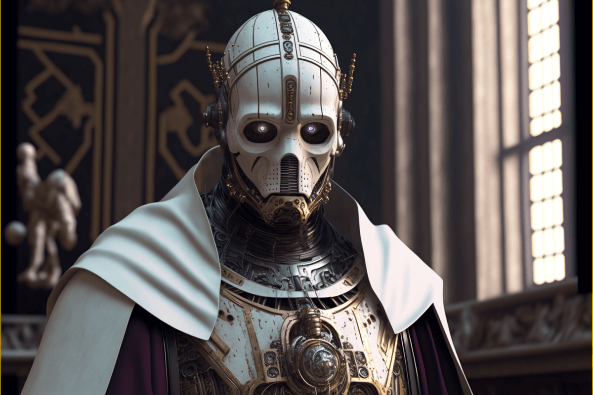 AITechHub1's tweet photo. Pope Francis Stuns The World With Groundbreaking Announcement On The Use Of AI Technology In The Catholic Church #AItechnology #costeffective #Education #explainervideos #highqualityvideos #marketing #multilingual #productdemos #QuickVid #socialmedia

https://t.co/GMImkkkjhi https://t.co/wQM9qwnTOR