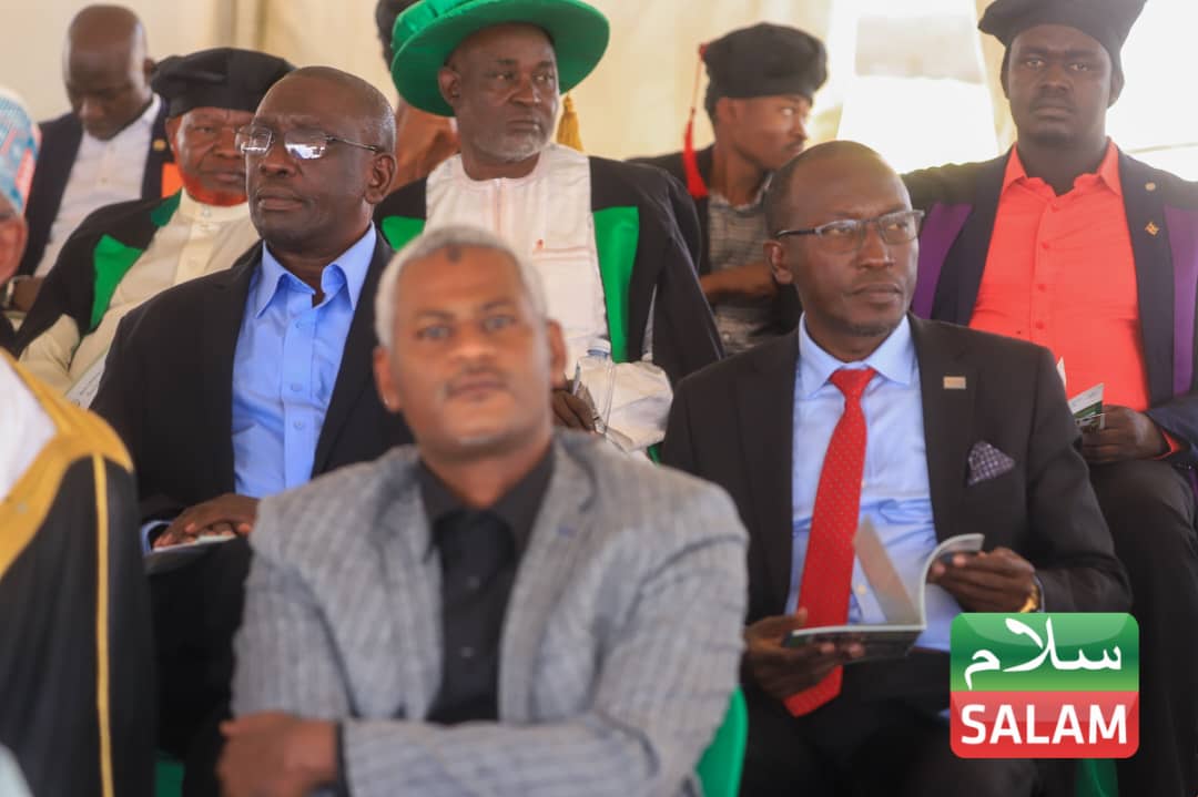 Fireliglntfi's tweet photo. PHOTOS: Managing Director @SalamTvUG and General Manager @CharitySalam, Hajji Karim Kaliisa, is among the guests for @iuiu's 31st Graduation Ceremony. 

📸: @francis_isano

#IUIU31stGrad #NBSUpdates https://t.co/PYPxfHK3pv