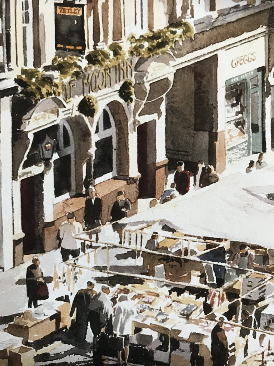 Studio &amp; Gallery open today. 

The Half Moon Inn #biggmarket

Paintings of #Newcastle #Italy #Scotland #Oman 

alanreed.com