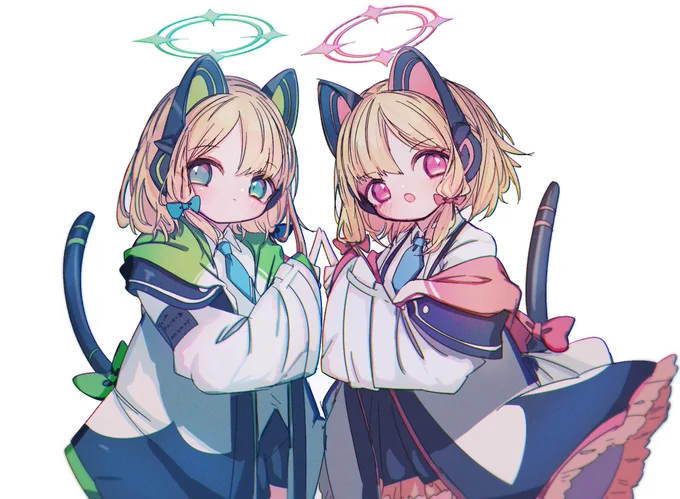 モモイとミドリ可愛いね#ブルアカ #BlueArchive 