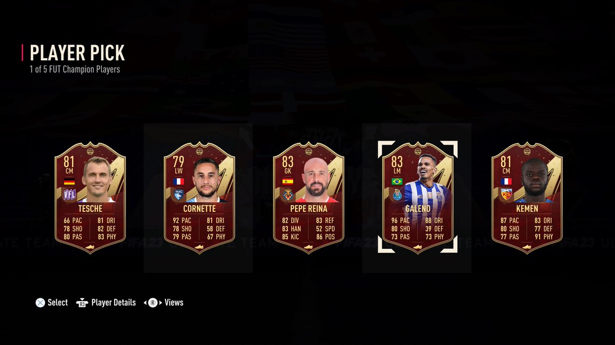 NamPoseidon's tweet photo. Could've been better.... #FUTREWARDS #FIFA #PS5Share, #FIFA23 https://t.co/8ZgORsGRN3