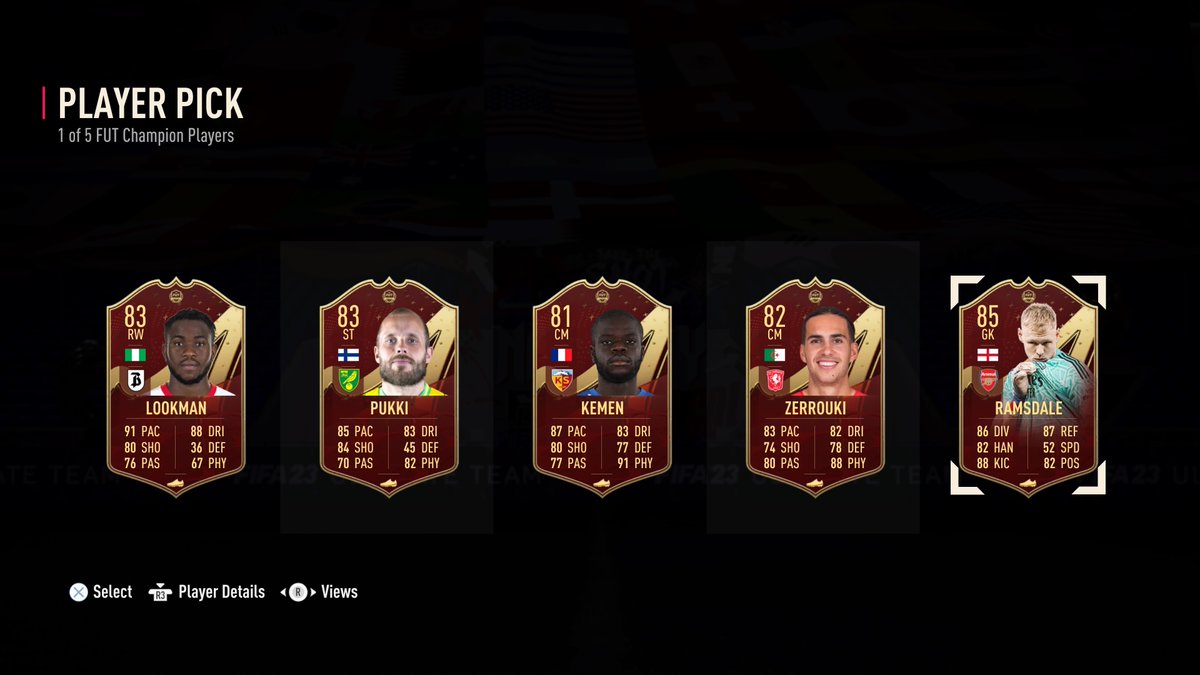 NamPoseidon's tweet photo. Could've been better.... #FUTREWARDS #FIFA #PS5Share, #FIFA23 https://t.co/8ZgORsGRN3