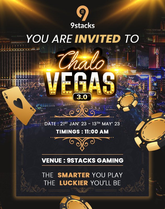 9stacksonline's tweet image. You are invited to ChaloVegas 3.0!🤩🥳