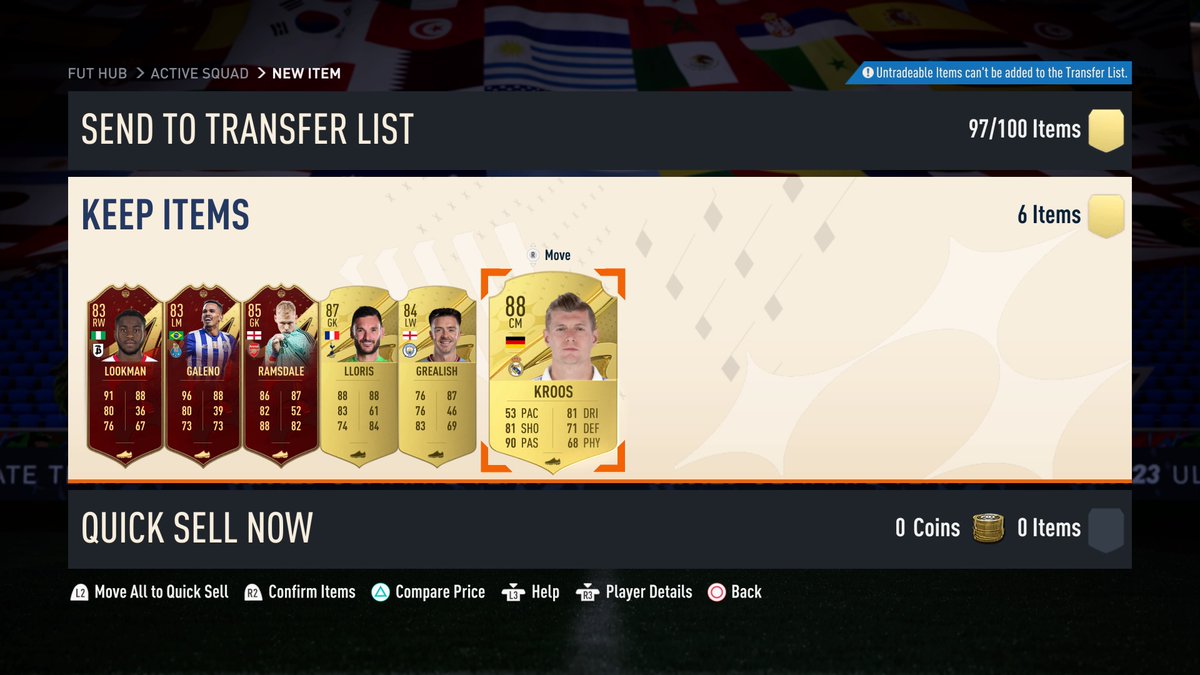 NamPoseidon's tweet photo. Could've been better.... #FUTREWARDS #FIFA #PS5Share, #FIFA23 https://t.co/8ZgORsGRN3