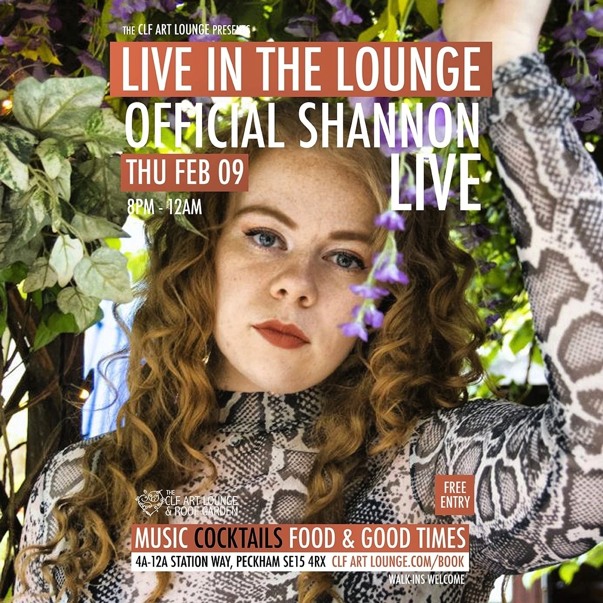 officialshanuk's tweet photo. Live band show free entry in Peckham! Book here! https://t.co/IGK6lW6TGQ https://t.co/9Gb9t4NeMO