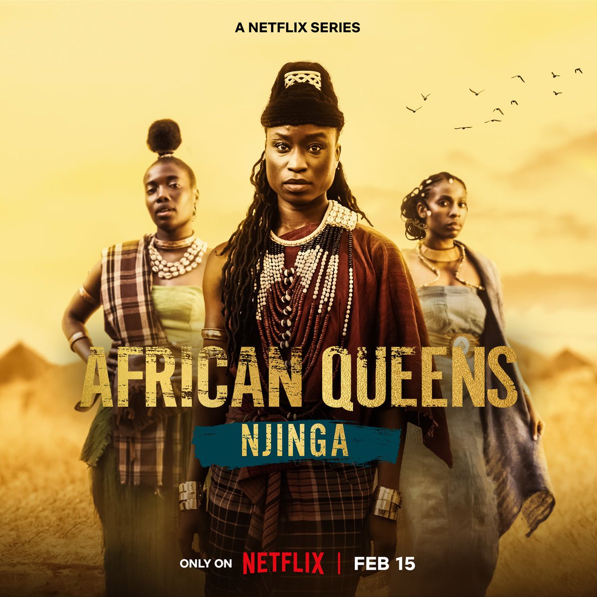 DameChipo's tweet photo. Last year was filled with so many blessings and one of my highlights was being a part of this incredible production. Huge thanks to my amazing agent @wintersons who championed me the whole way.  #QueenNjinga #AfricanQueens #Netflix #Kambu

Roll on February 15th!!! https://t.co/14VOgjVvD9