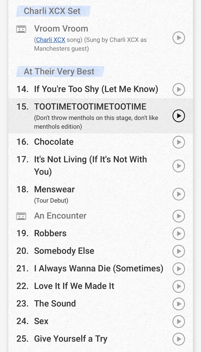 The 1975 Updates tweet media