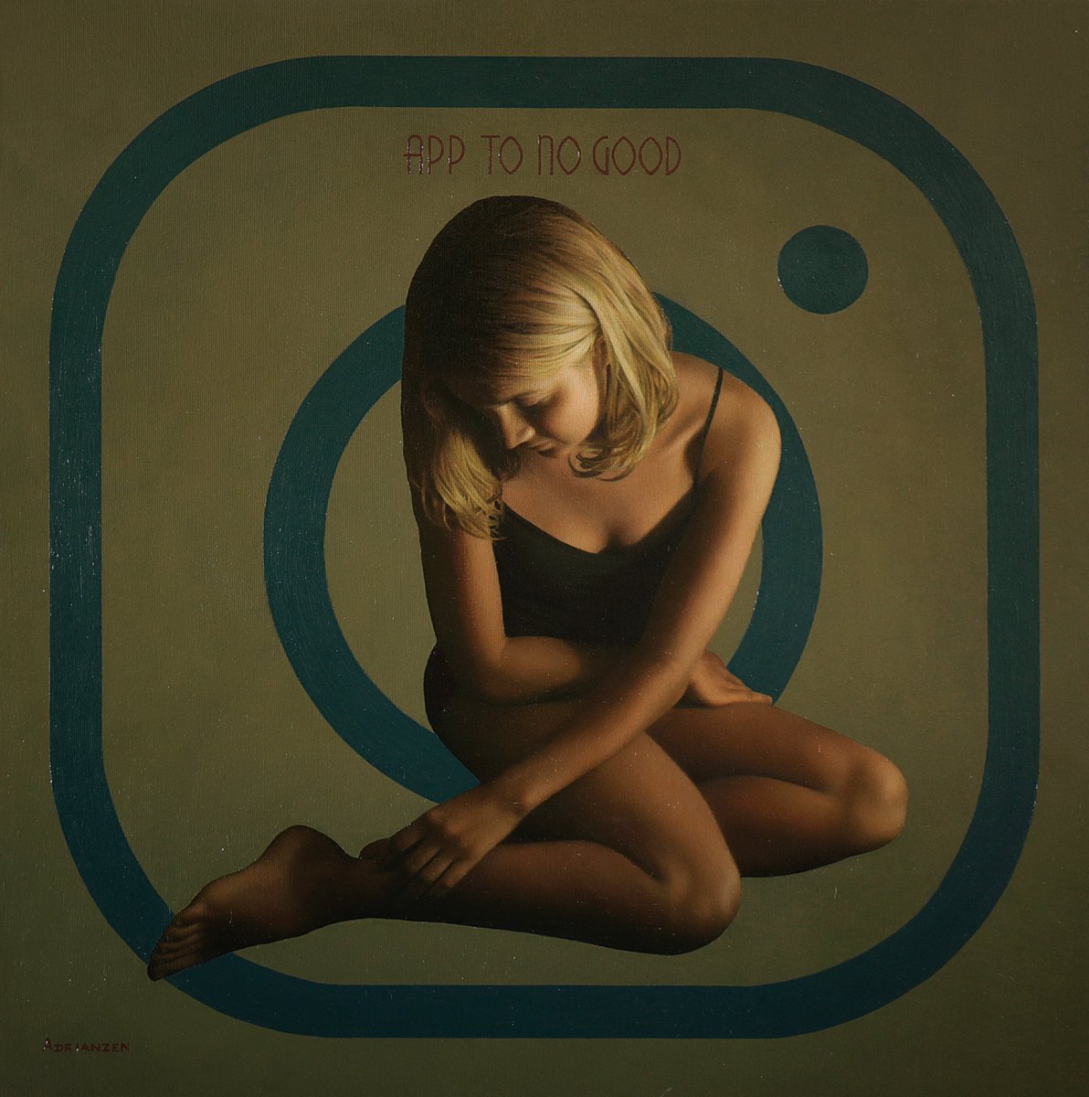ManuelAdrianzen's tweet photo. FOMO (Fear Of Missing Out) Oil on canvas. Original artwork available at:
https://t.co/iXoCxqqQRV
#FOMO #instamood #art #painting #saatchiart #mentalhealth #socialnetworks #wallart #instagram #nomobile #RRSS https://t.co/aMpAtQFp5N