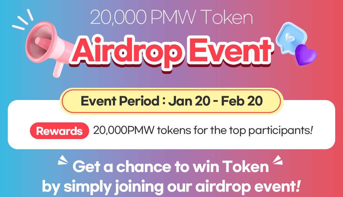 🎁20,000 #PMW Token Airdrop🎁
To Enter:
✅ Follow <a href="/Milkyway/">MILKY WAY</a>
✅ RT &amp; Tag 5 Friends
✅ Fill The Form : gleam.io/OfO3F/perugias… ⏰
Until Feb 20, 0:00 UTC +0
#Airdrop #PMW #Giveaway #Crypto #NFT #P2E #Airdrops #GiveawayPMW