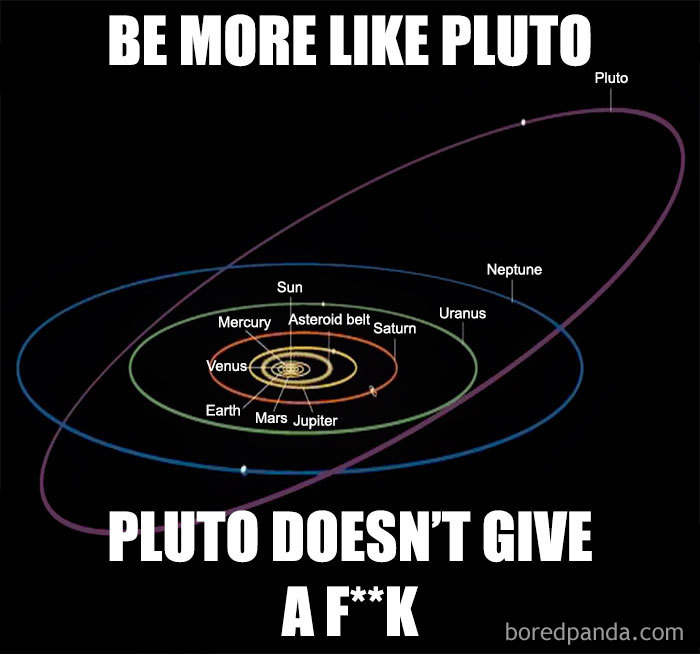 MaarrrkkkkmyWrd's tweet photo. @elonmusk If YGMI, be like PLUTO https://t.co/SwMTAZhXH2