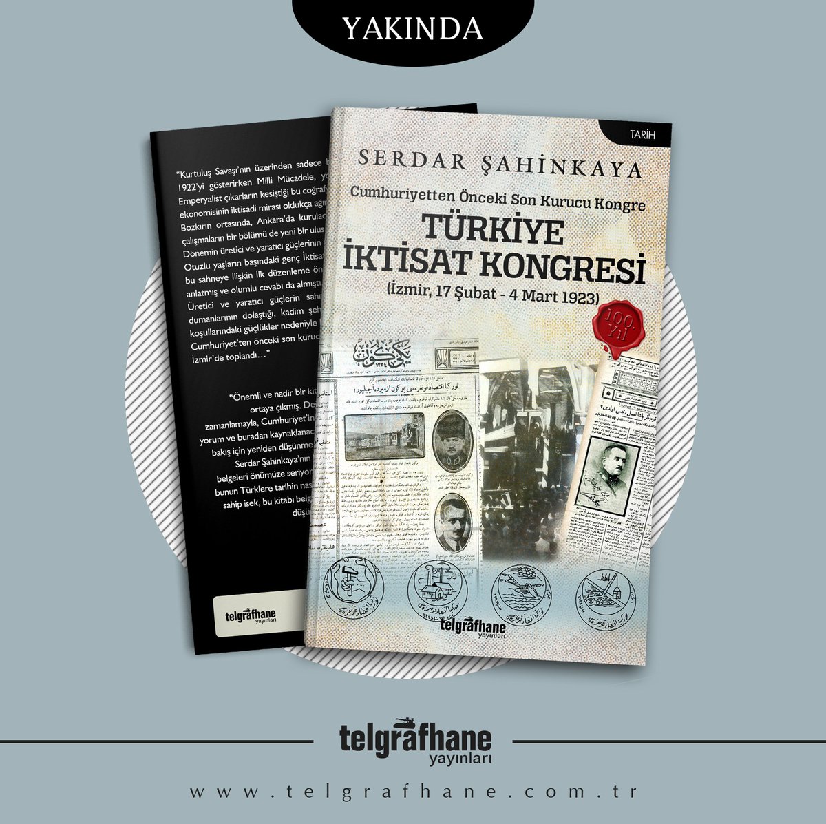 "Doğru zamanlamayla, Cumhuriyet’in 100. yılında hepimize doğru bakış, gerçekçi yorum ve buradan kaynaklanacak biçimde, yaşadığımız ‘tarihi an’ dan ileriye bakış için yeniden düşünme kapıları açıyor.  Dikkatle tamamını okuyalım."

-Bilsay Kuruç-

#kitap #yakında