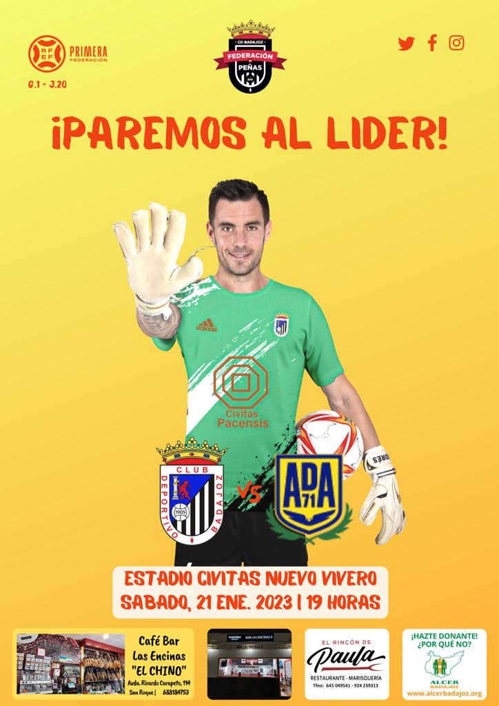 🌞⚽ ᎻᎾᎽ ᎬᏕ ᎠłᎯ ᎠᎬ ᏰᎯᎠᎯ ⚽🌞

👉🏼 🕔17:00 #FanZoneCDB 
La mejor previa en el Civitas Nuevo Vivero
👏🏼👏🏼🍻☕🥤🥃🎶
Recibimos a nuestros amigos de <a href="/fpadalcorcon/">Fed. Peñas Alcorcón</a> 💛 #UnidosPorUnaAfición

👉🏼 🕖19:00 <a href="/CDBadajoz/">CD Badajoz</a> ⚔️ <a href="/AD_Alcorcon/">A.D. Alcorcón</a>
🗣️📣  👏🏼👏🏼  🏳🏴🏁 #SiSePuede❗

#AupaCDB ⚪⚫