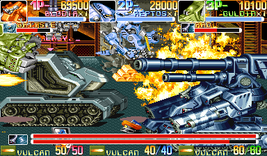 SirArturo3's tweet photo. ¿Nos gustan los #Beatmup? Evidentemente ¿Y los robots gigantes? Por Supuesto ¿Nos gustan los #arcade old school? Pero que pregunta es esa!! #Capcom sabía todo esto y por eso programó este Armored Warriors, uno de sus últimos juegos, para repartir toñacas buenas!
#Retrogames https://t.co/f32Aw1hCs7