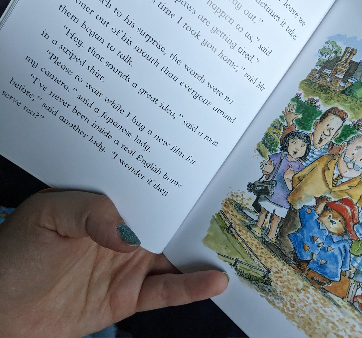 The #casualracism in the @HarperCollinsUK Paddington's suitcase book 'Marmalade Maze' could probably do with a rewrite for this century...