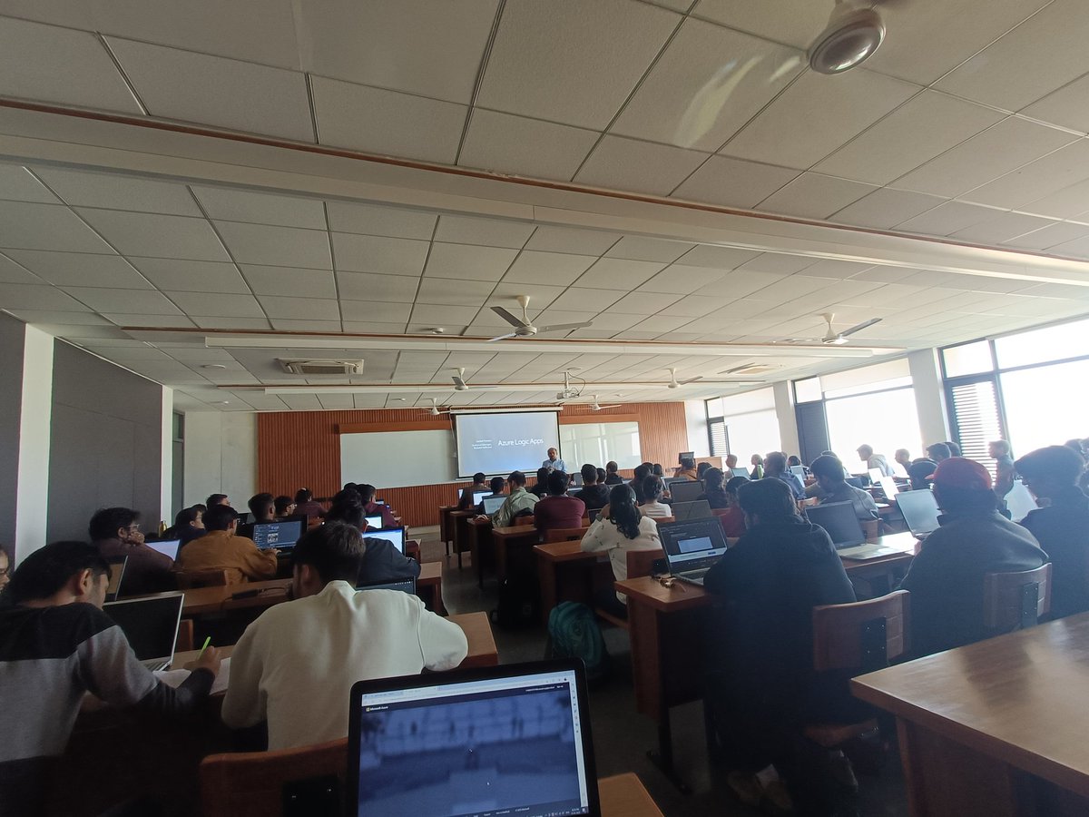 LaxdipPatel's tweet image. @azdevindia  Cloud Day Workshop at @PDPU, Gandhinagar with @AmreDarpan @_vidhi32 @shaishavsurati
#Azure #azurecloud #azurecommunity #gandhinagar #pdpu #pdeu