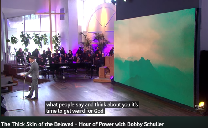 The Thick Skin of the Beloved - Hour of Power with Bobby Schuller
41 views  21 Jan 2023
Pastor Bobby’s encouragement for you today is to build your life around God’s love for you, and in that love, you will develop a thick skin that allows you to do better and succeed more in life. Today’s message: “The Thick Skin of the Beloved.”
 
Enjoy special performances by Princeton & Preston Parker.

FREE EBOOK: Godly Meditations: 5 Practical Steps to Building a Vibrant Rhythm of Life click here https://bit.ly/GodlyMeditations

Subscribe on Youtube to receive weekly messages of hope from Bobby! https://bit.ly/3yMUtEr

If you would like to support Hour of Power you can give through our website by clicking here http://bit.ly/3fqXrI8

Click here for the “Hour of Power Executive Pen" : https://bit.ly/3Cgu9Eb

Follow on social:
Facebook: https://bit.ly/3gXbOUS
Instagram: https://bit.ly/3FFf3ut

About Hour of Power:
Each week Pastor Bobby Schuller inspires viewers around the world to live a life fille