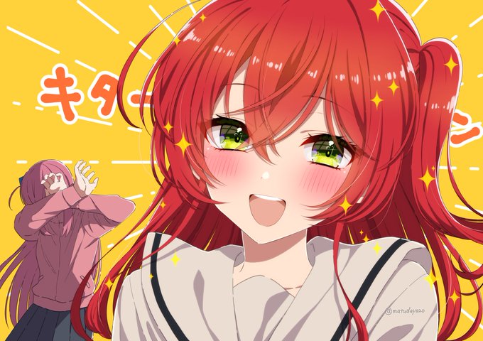 8.ぼっちちゃんと喜多ちゃん

#100日チャレンジ 
#ぼっちざろっく 