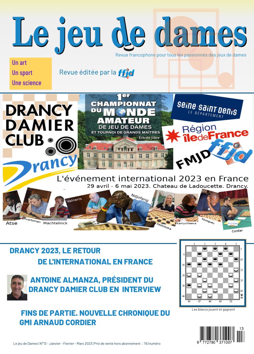 Fédération Française de Jeu de Dames tweet media