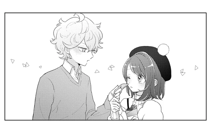 ビトユウ本の中身が9割くらいできました!あと事務ページとか合間のページとか整えれば中身は完成しそう!表紙はゼロ!
 #もな進捗 