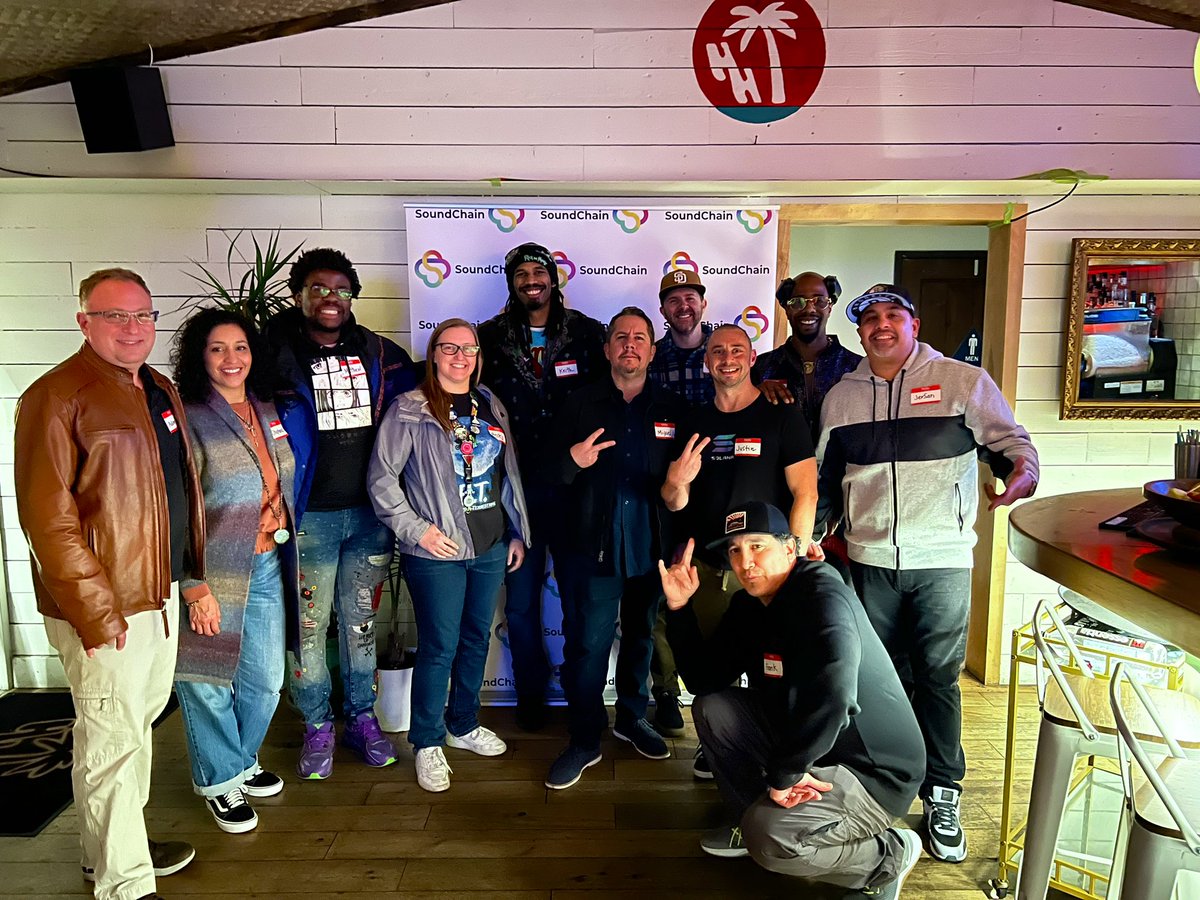 #soundchain #meetup is in the books! Big special thanks to everyone who attended! Great discussions awesome networking. #web3community #Polygon   $OGUN