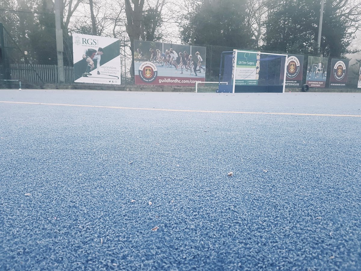 RGS Guildford (@rgsguildford) on Twitter photo #RGSHockey UPDATE 9.46am The 11.30am Home fixtures for the U14A-B have been cancelled. Regrettably, due to heavy frost, the pitch remains unplayable. <a href="/RGSGHockey/">RGS Hockey</a> <a href="/RGSGPE/">RGS Sport and PE</a> <a href="/sgweybridge/">St George's Weybridge</a> #RGSHockey UPDATE 9.46am The 11.30am Home fixtures for the U14A-B have been cancelled. Regrettably, due to heavy frost, the pitch remains unplayable. <a href="/RGSGHockey/">RGS Hockey</a> <a href="/RGSGPE/">RGS Sport and PE</a> <a href="/sgweybridge/">St George's Weybridge</a>