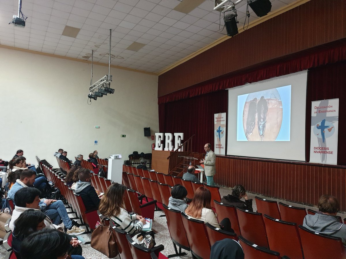 Segunda jornada de formación del profesorado de ERE. Acompañados por Fernando Arriero.