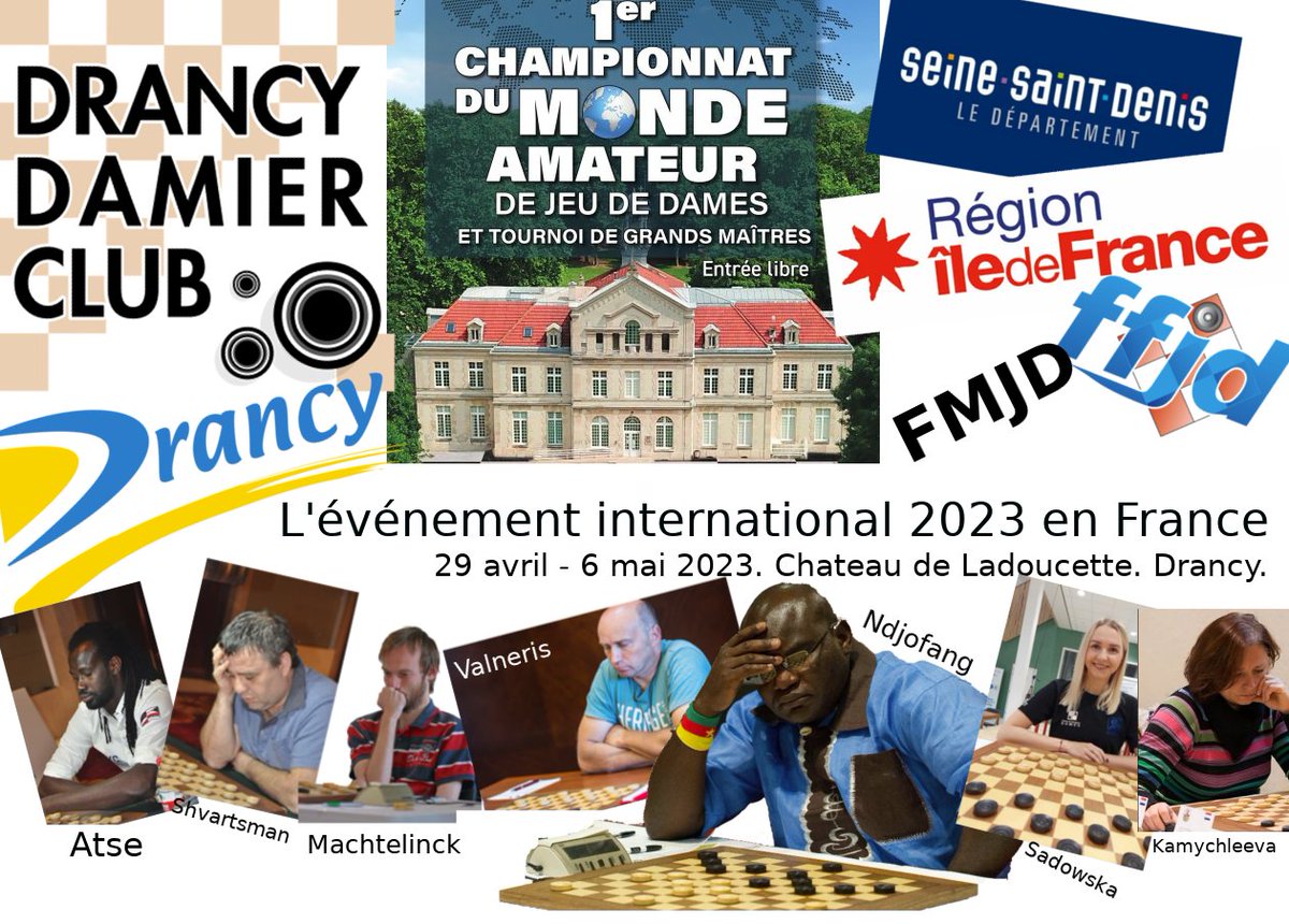 Fédération Française de Jeu de Dames tweet media