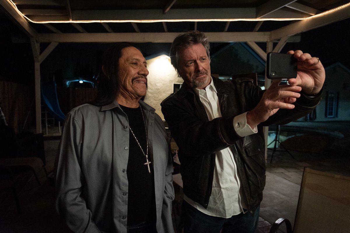 Selfie Saturday with <a href="/officialDannyT/">Danny Trejo</a> &amp; IAN OGILVY on the set of our vigilante thriller RENEGADES - UK release in just over a week from <a href="/101FilmsUK/">101 Films</a>