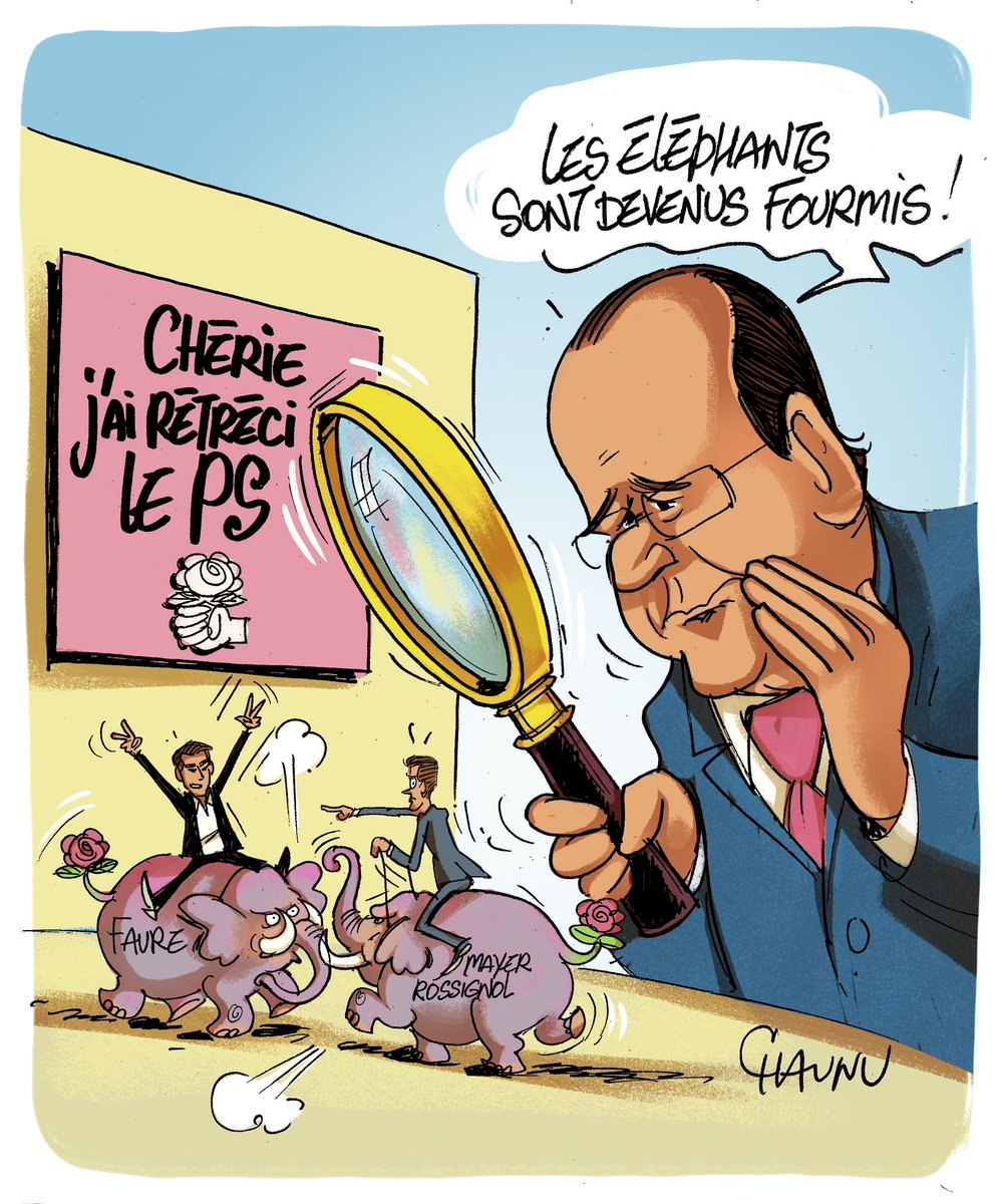 Dessin du jour ! #ps #françoishollande #partisocialiste #actu #politique #dessindepresse