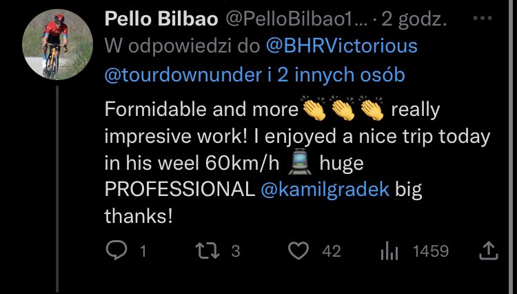 Karol Dziambor 🚴‍♂️ tweet media