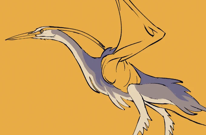 remaking arvo refs and. i am hamming up his heron-ness completely now fr 