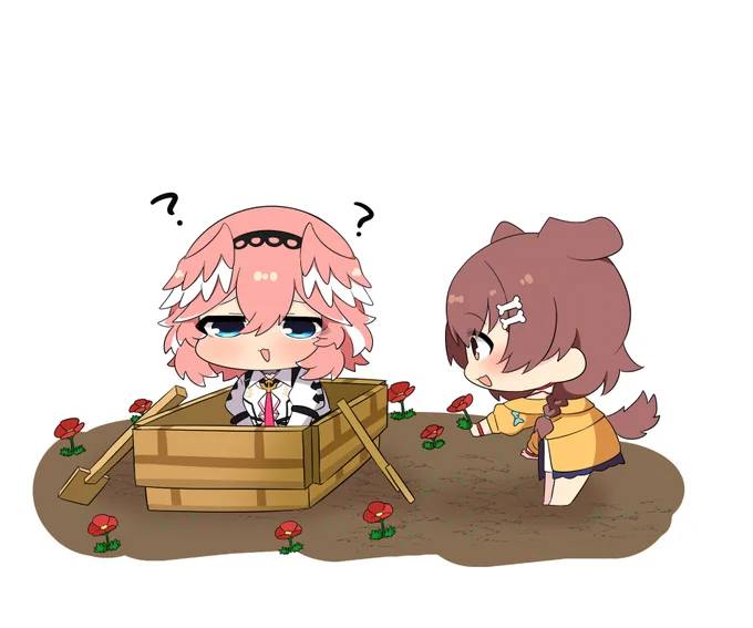 突発ルイころ良かった #Luillust #できたてころね 