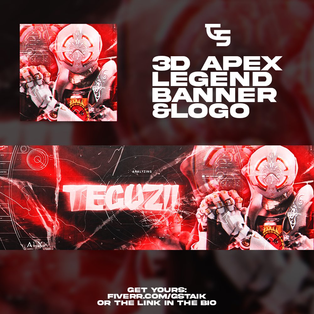 Custom 3D Apex Legends Twitter Banner and Logo for a Client🔥

Hope you like it 👍🏼
A Like and a Follow would be amazing ✅

#designs #apexlegends #banner #gfx #banners #wraith #apexlegendsmemes #apexlegendsgame #apexlegendsxbox #bannerdesign #gfxmob #customdesigns #gfxdesigner