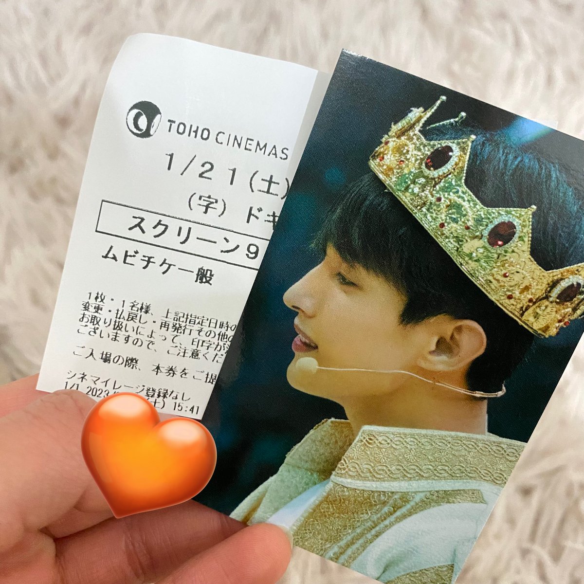 hsjn96's tweet photo. 行ってきました👑♡
セブチにハマるきっかけをくれたドギョム…ずっと本編を観に行きたかったけど叶わなかったのでいい機会でした、ドギョム本当に素敵でカッコいいね⚔✨ https://t.co/WJgWMTeWU2